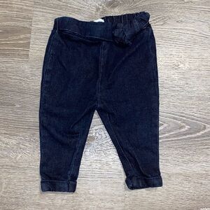 Miles the Label Jeans with accent bow. 9 month